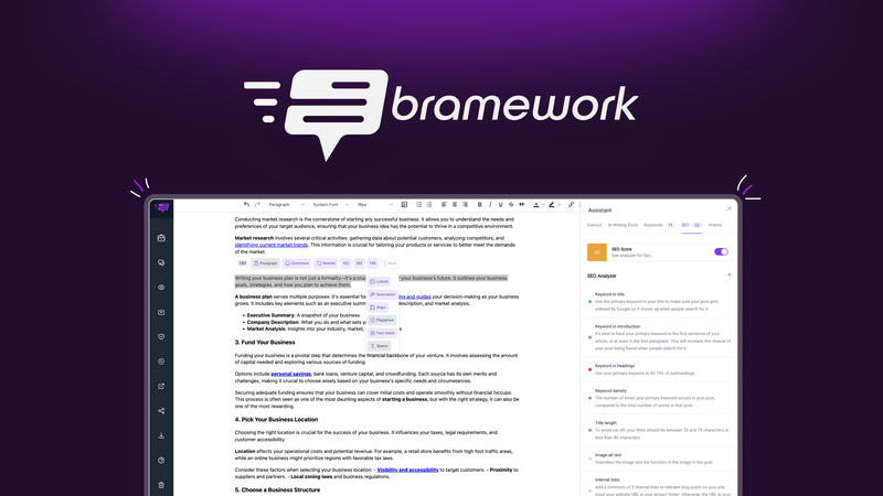 Bramework - Plus Exclusive