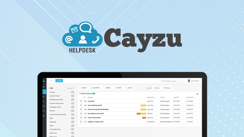 Cayzu Help Desk