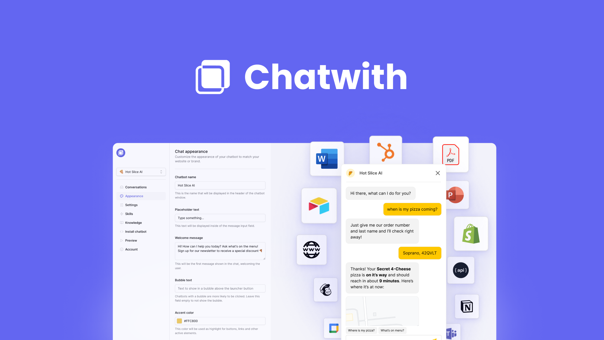 Chatwith logo