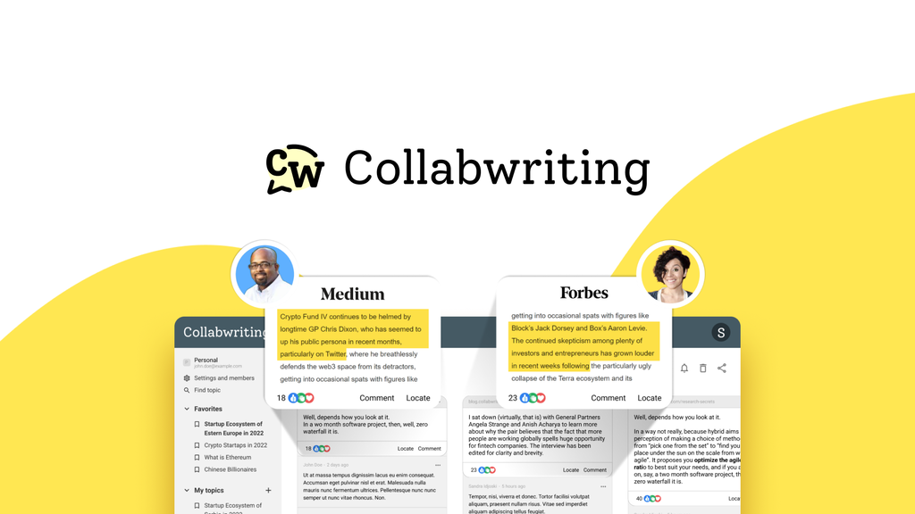 Collabwriting logo