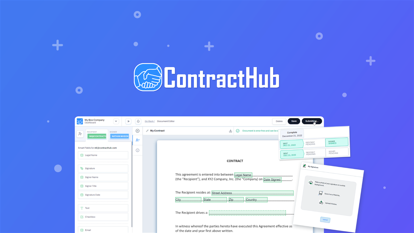 ContractHub Lifetime Deal-Pay Once And Never Again