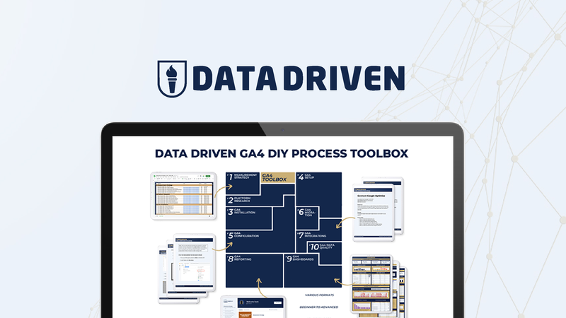 Data Driven DIY Google Analytics 4 Toolbox