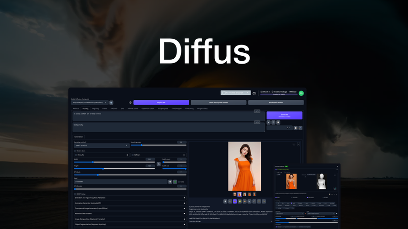 Diffus - Generate art with precision and control | AppSumo