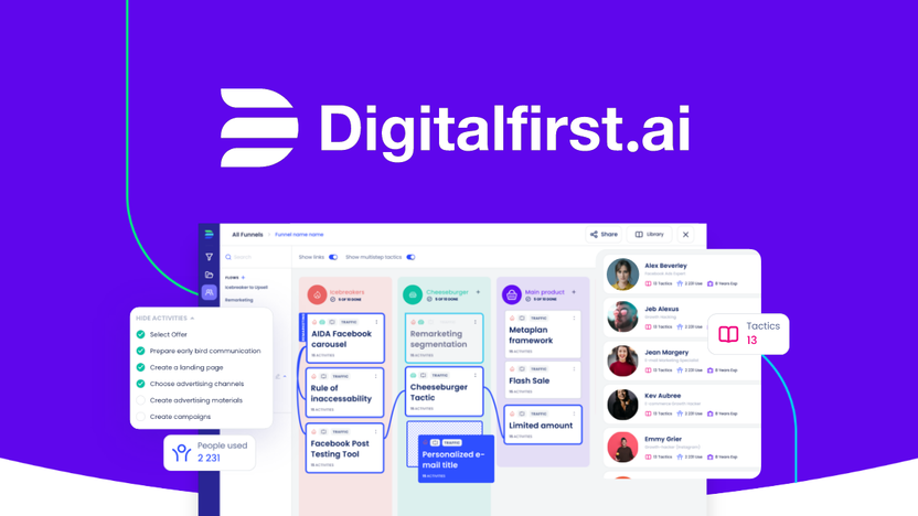 Digital First AI - Build smarter marketing plans | AppSumo