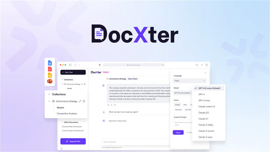 DocXter - Plus exclusive