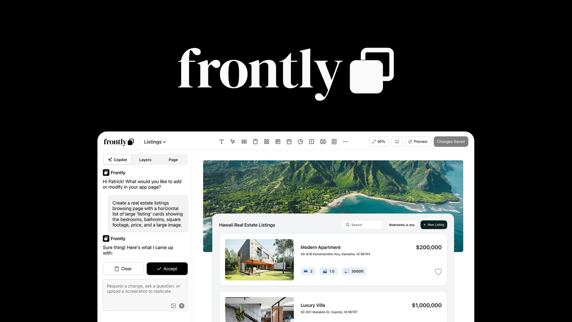 Frontly logo