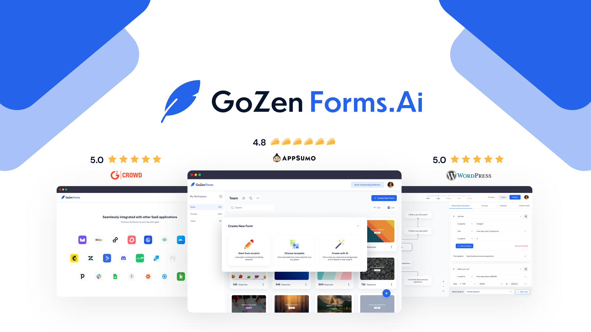 Gozen Forms Appsumo Lifetime Deal  