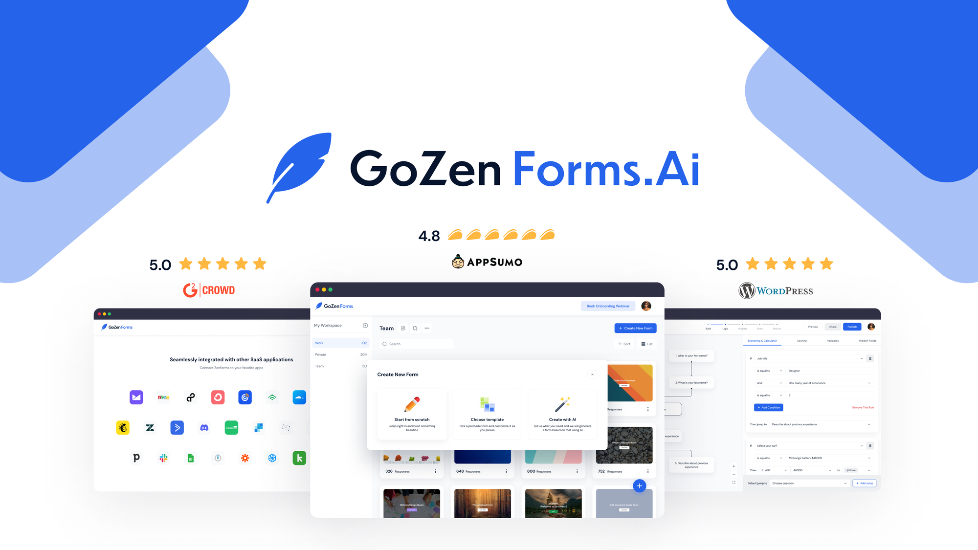 GoZen Forms.Ai logo