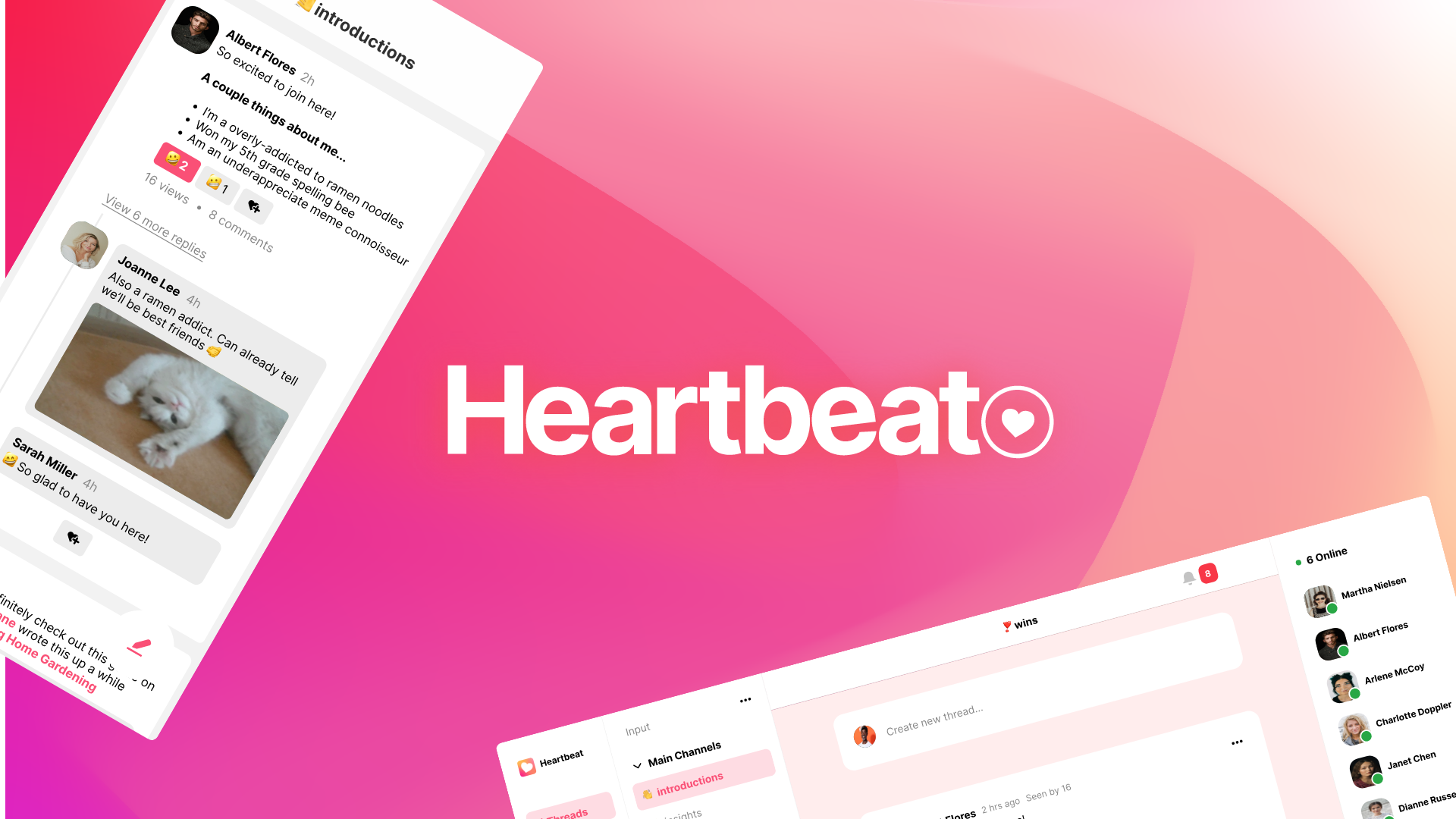 Heartbeat Chat: Bring your community together