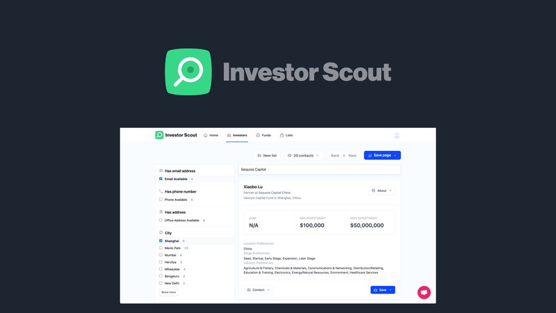 Investor Scout