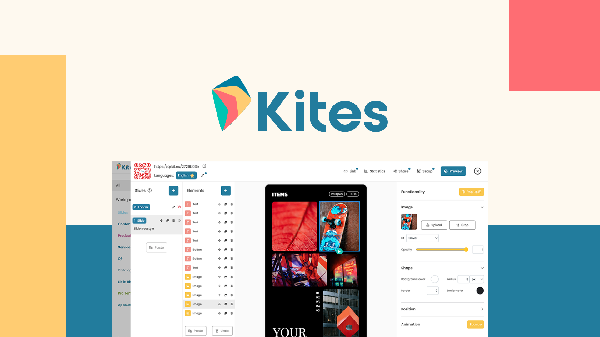 Kites - Plus exclusive logo