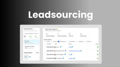 Leadsourcing