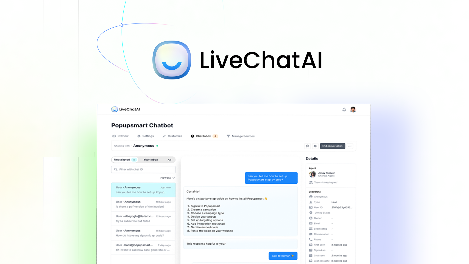 LiveChatAI logo