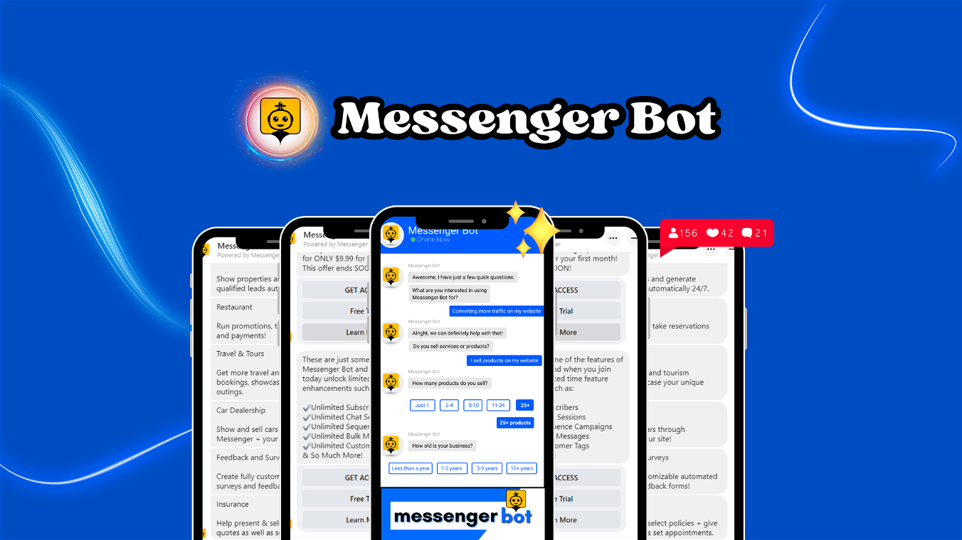 Messenger Bot Lifetime Deal-Pay Once And Never Again