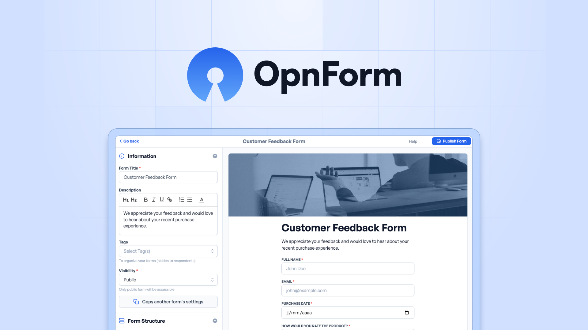OpnForm logo