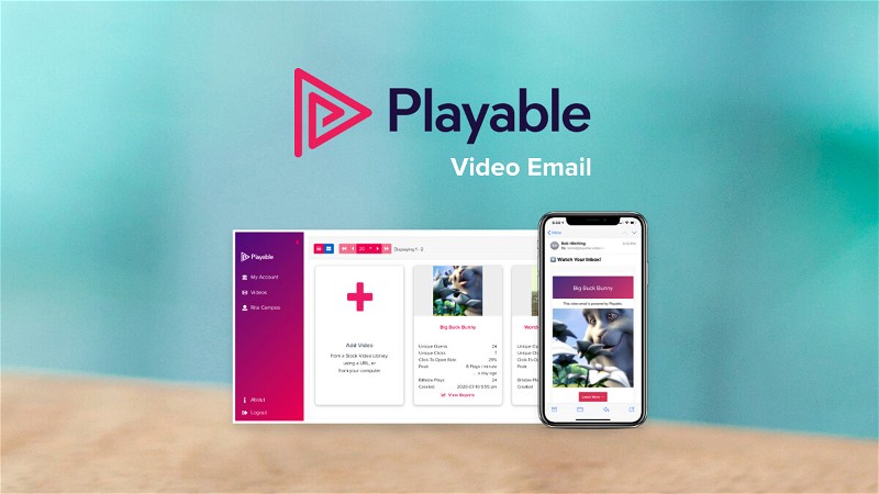 Playable Video Email
