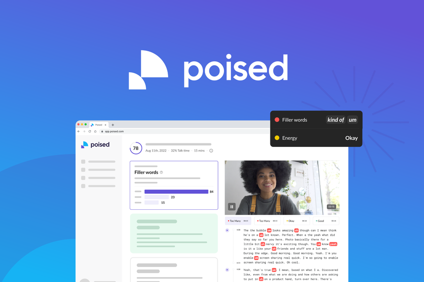 Poised AIpowered speech coaching AppSumo