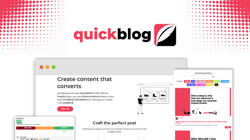Quickblog Appsumo Lifetime Deal: Unlock Blogging Success Forever