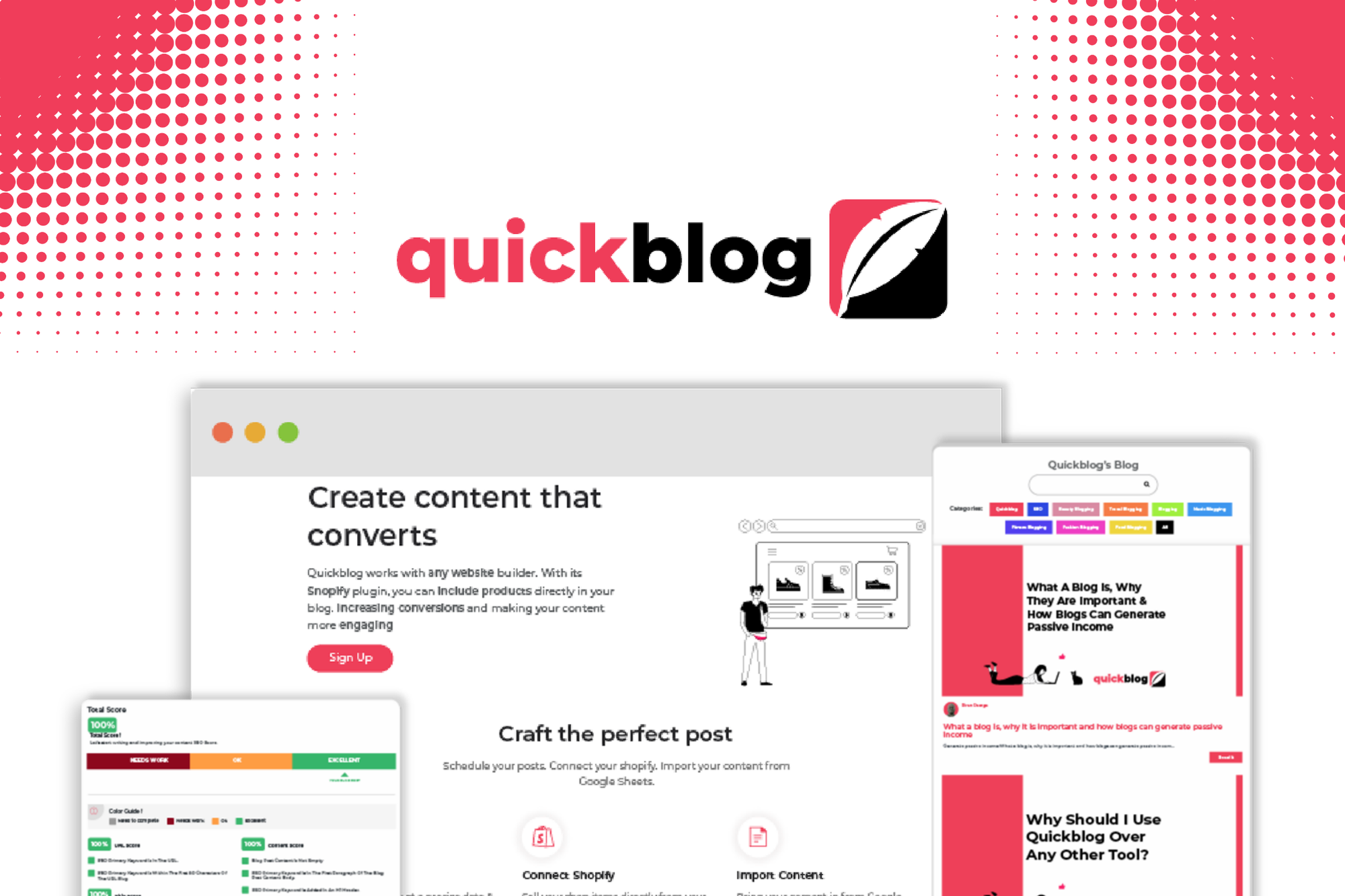 Quickblog logo
