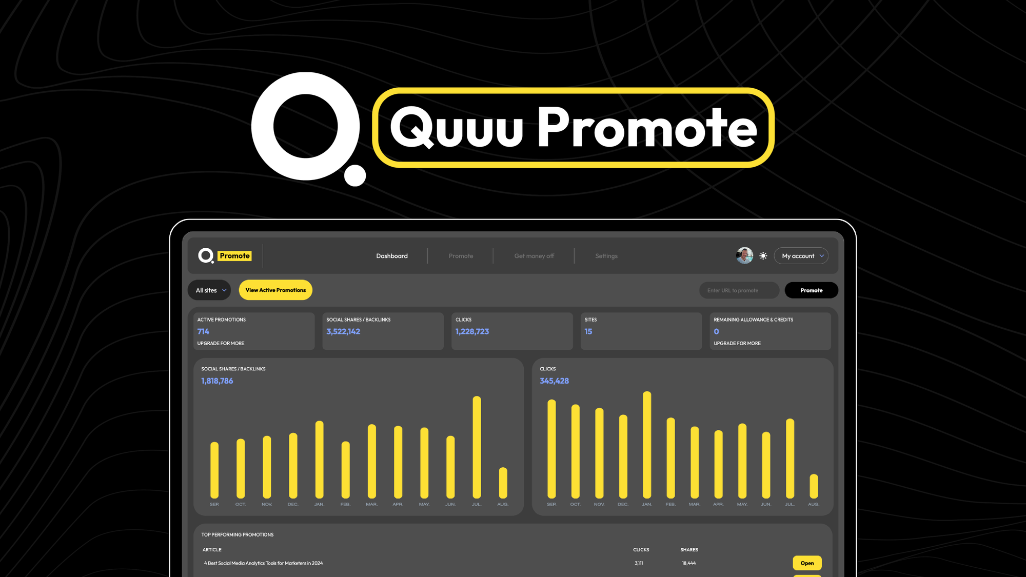 Quuu Promote logo