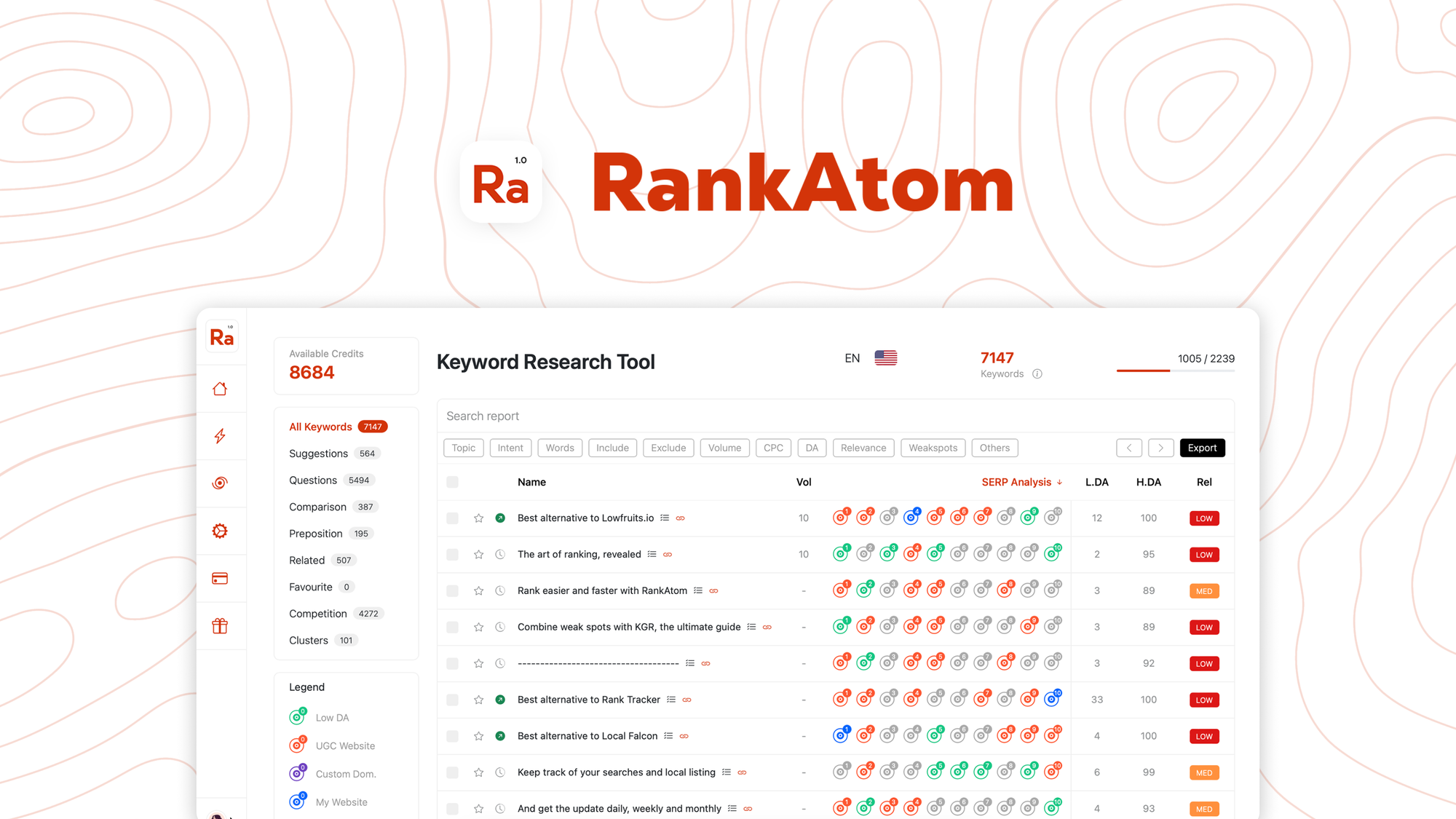 RankAtom logo