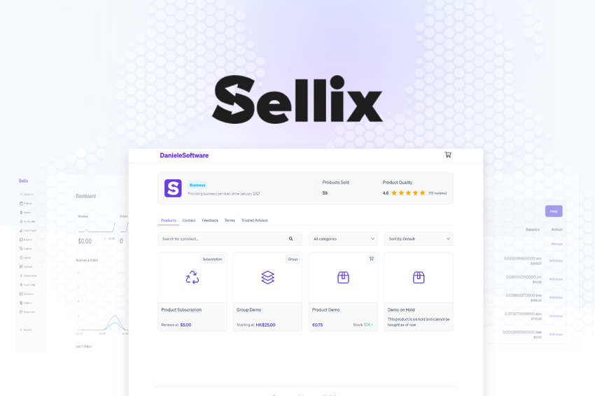 Sellix Build and manage your digital products AppSumo