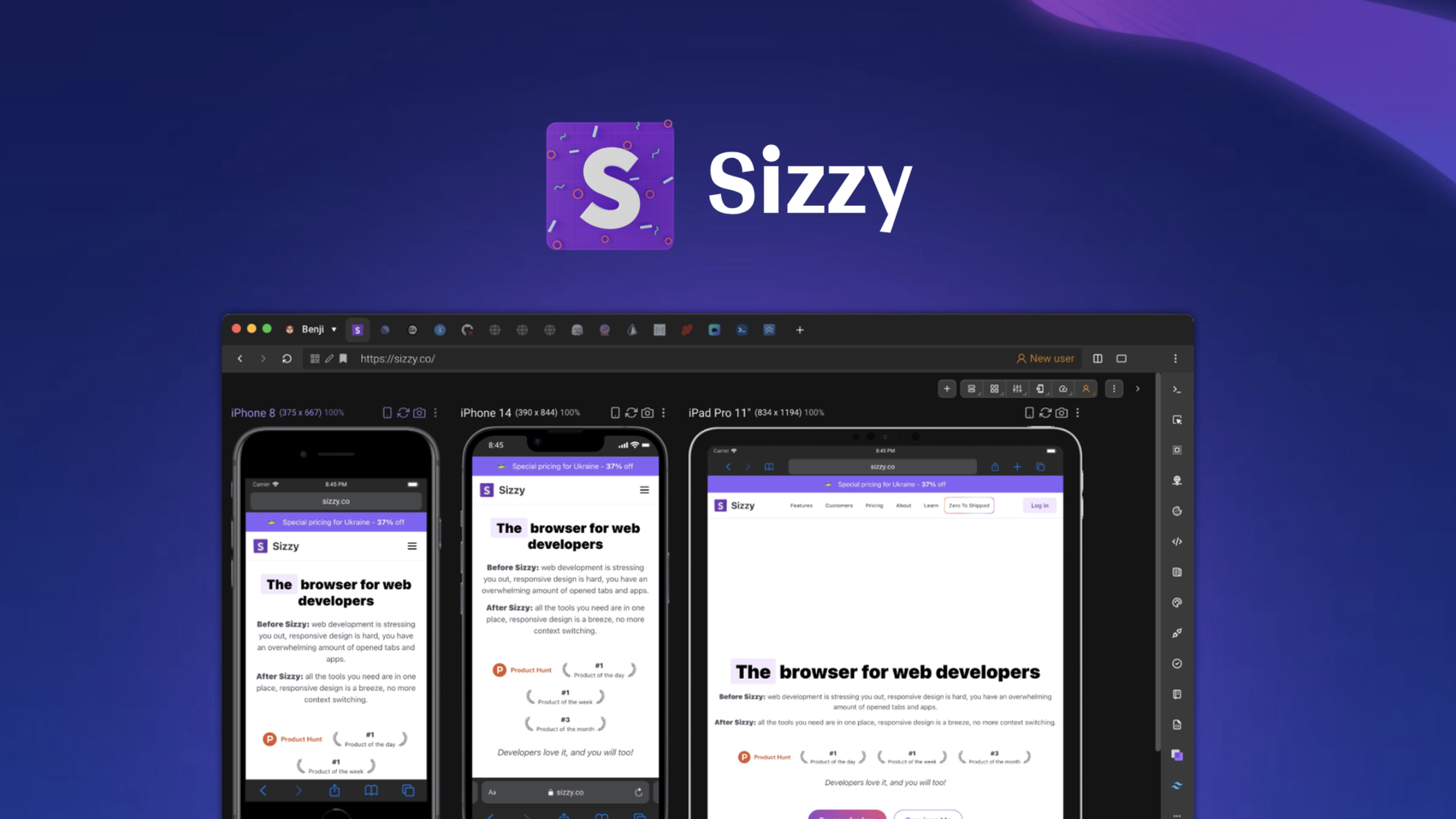 Sizzy logo