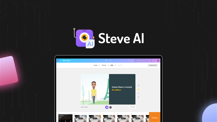 Steve.AI Review : Appsumo Lifetime Deal - Apsarap