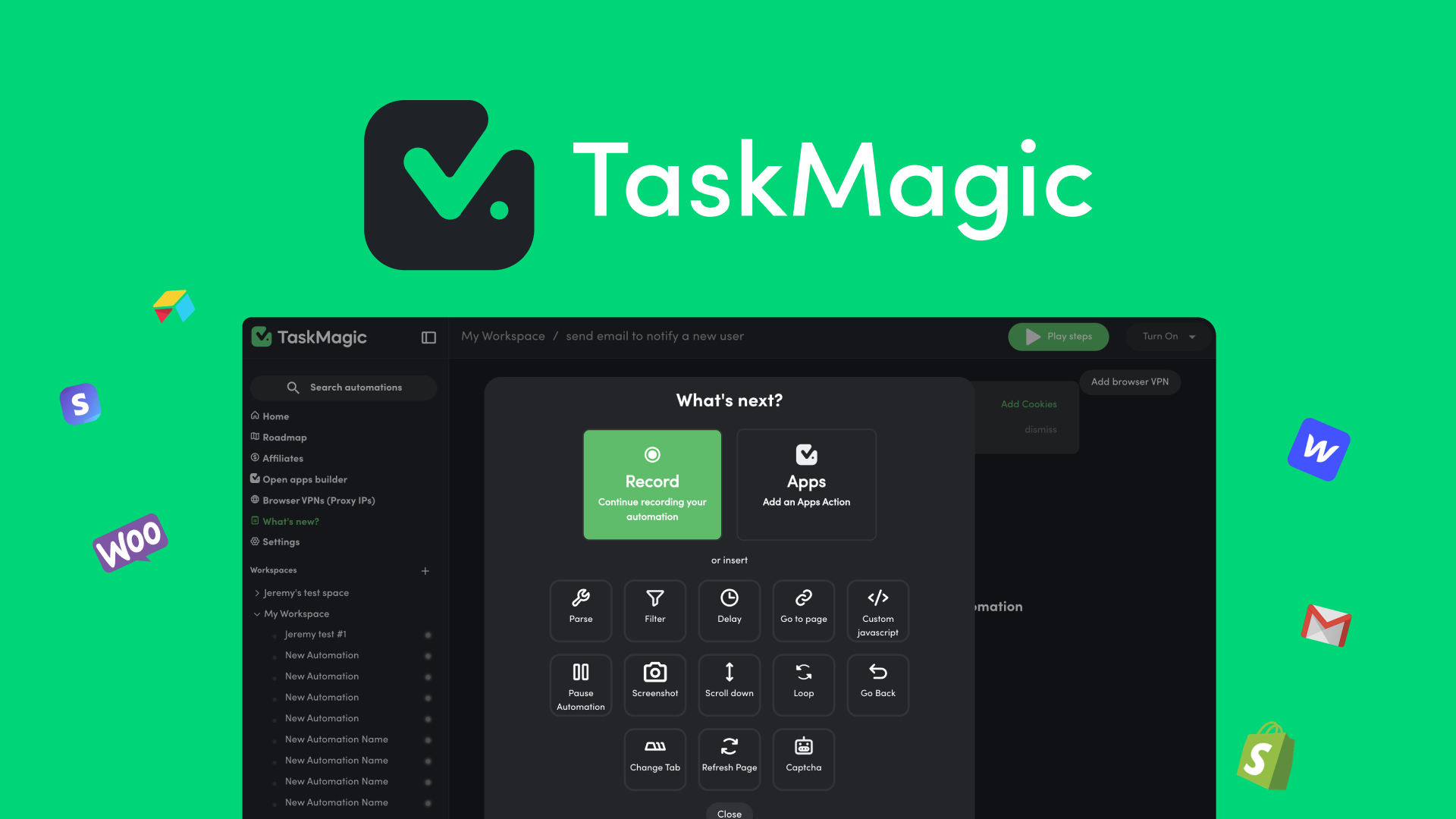TaskMagic logo