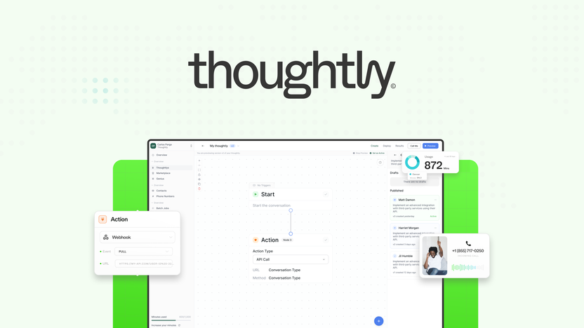 Thoughtly Lifetime Deal-Automate Calls With Ai Voice Agents