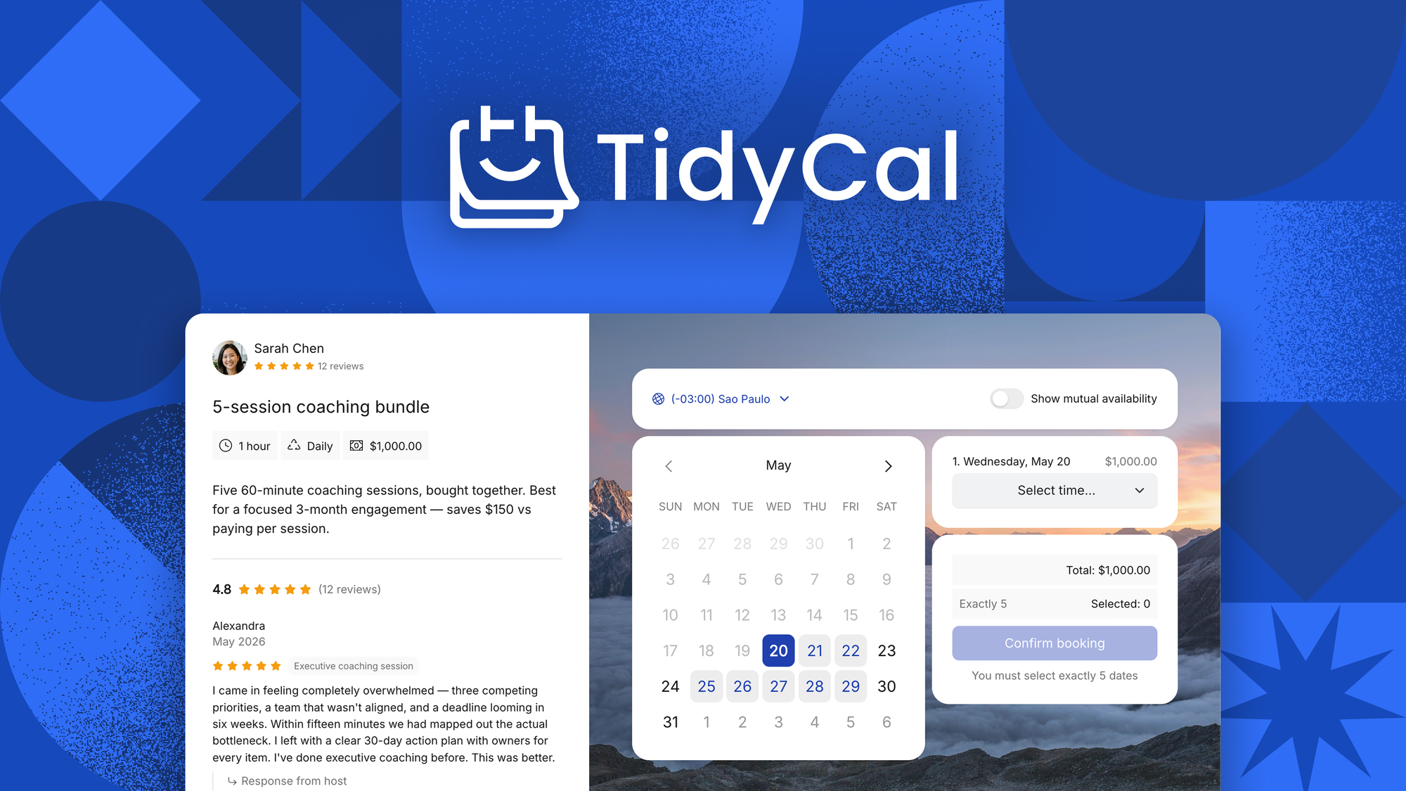 TidyCal