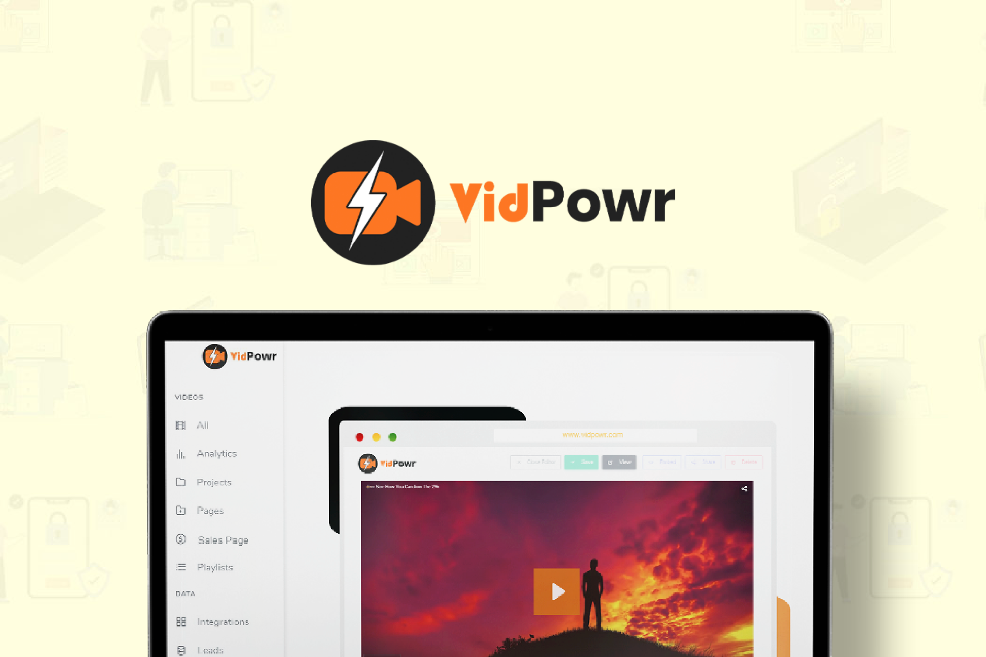 VidPowr logo