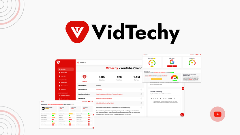 Vidtechy Lifetime Deal: Skyrocket Video Rankings with AI