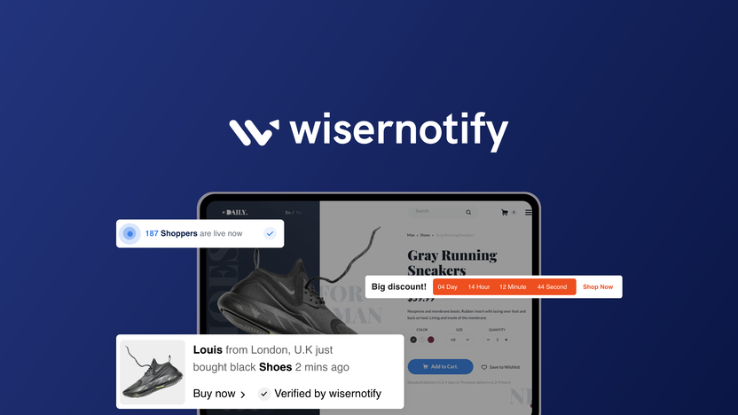 Wisernotify Lifetime Deal And Review: Boost Conversions Instantly