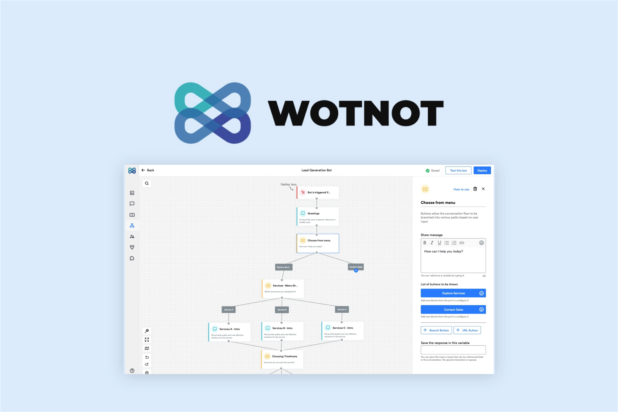 AppSumo Deal for WotNot