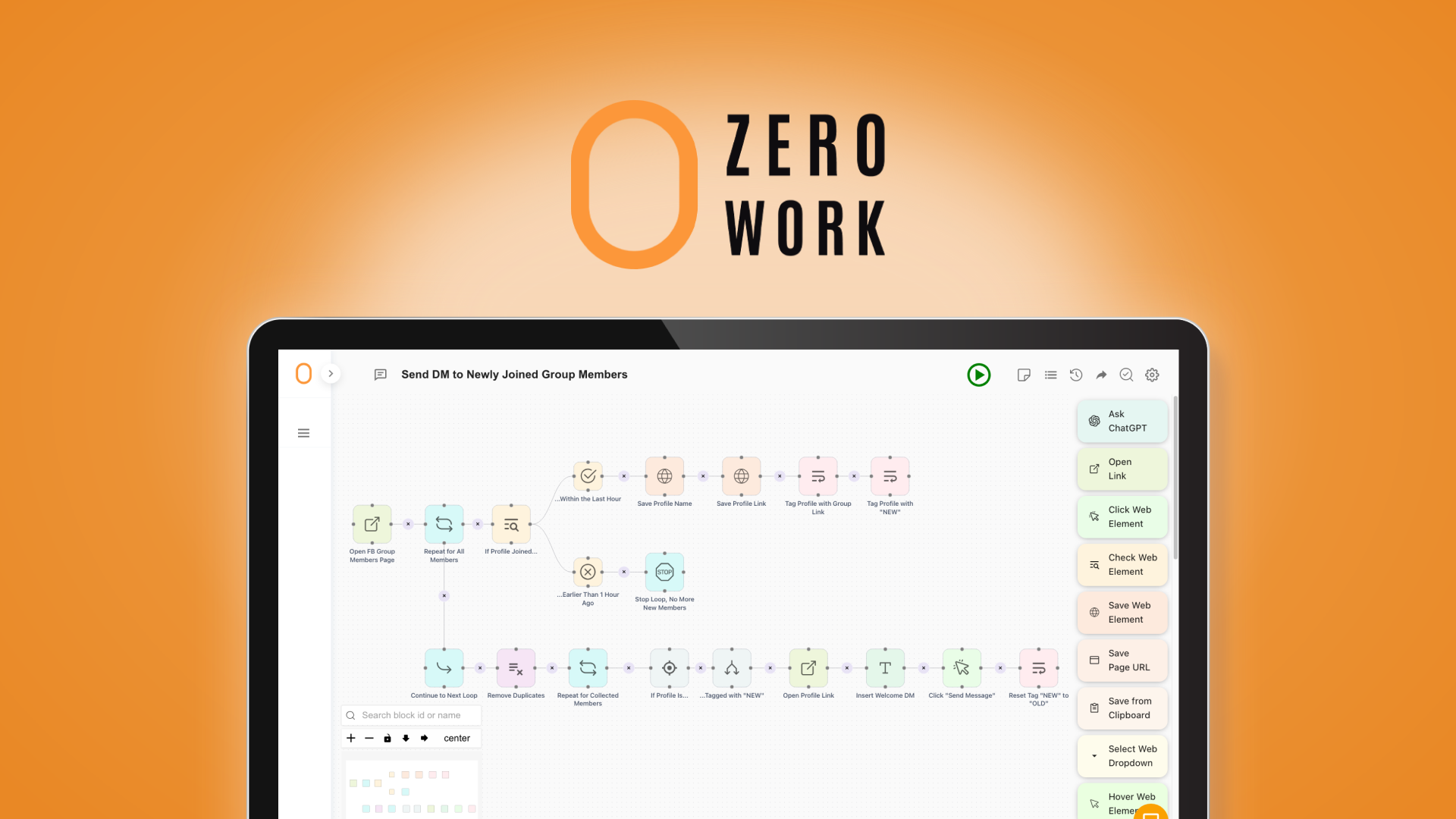 ZeroWork logo