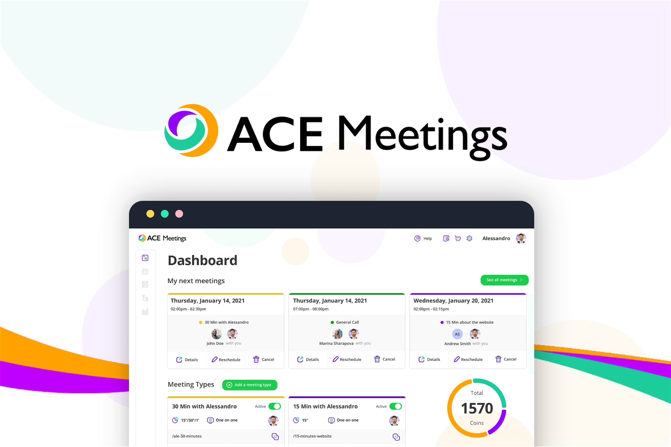 ACE Meetings Lifetime Deal-Pay Once & Never Again