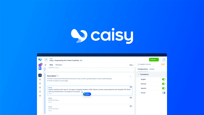 caisy - Manage content with a headless CMS | AppSumo