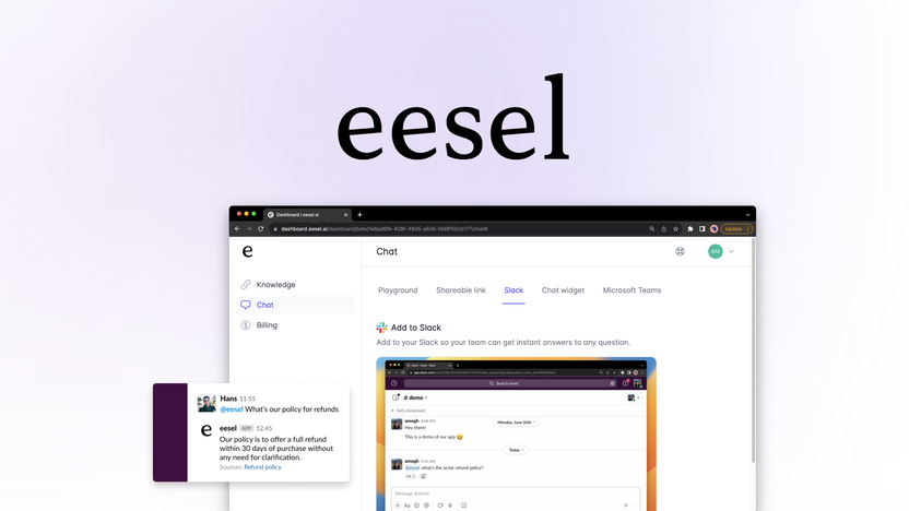 Eesel Ai Lifetime Deal | Chatgpt Over Your Knowledge: Unlock AI Potential