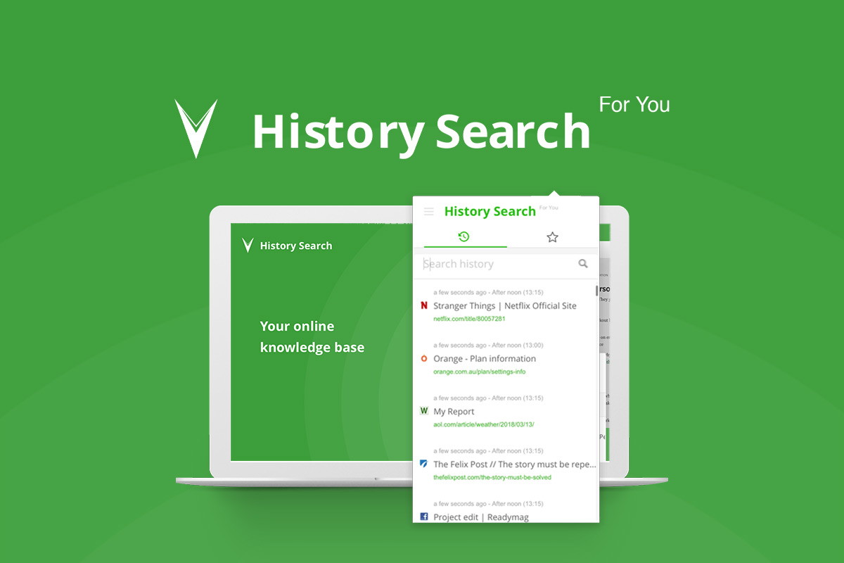 History Search Find webpages and docs in seconds AppSumo