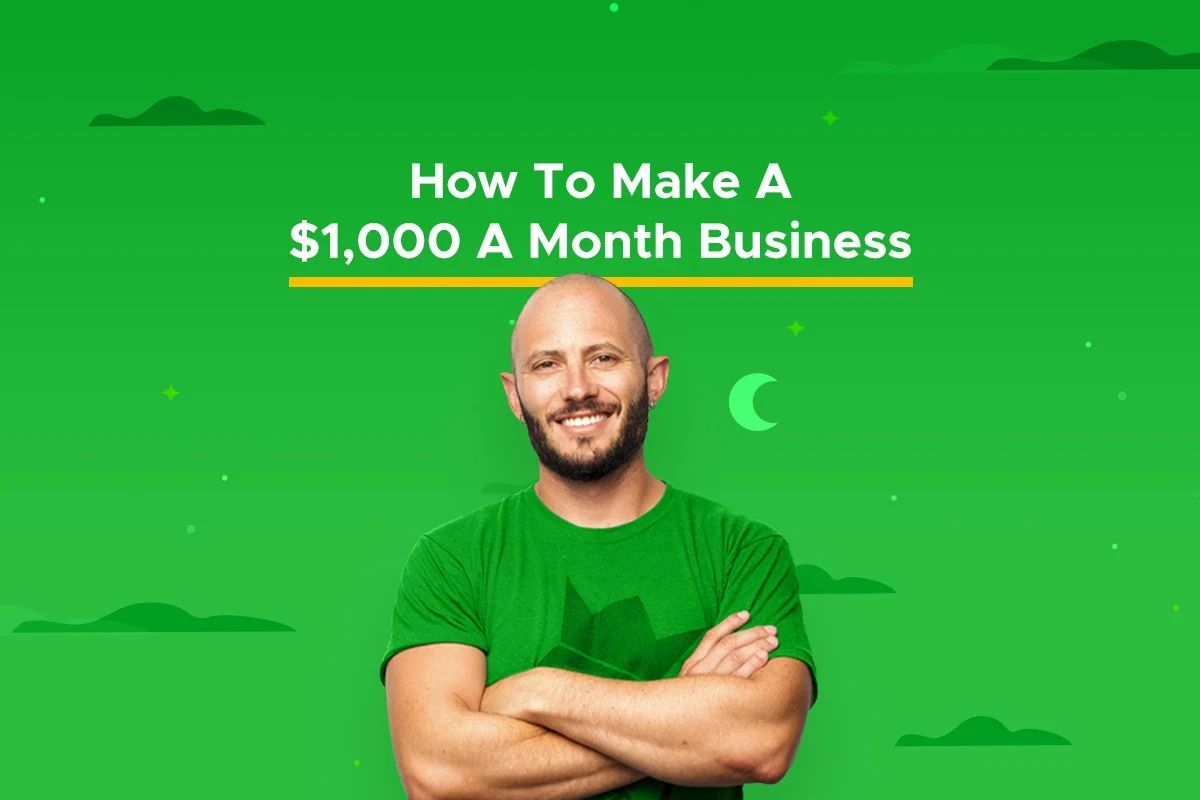 How to Make a $1,000 a Month Business Course logo