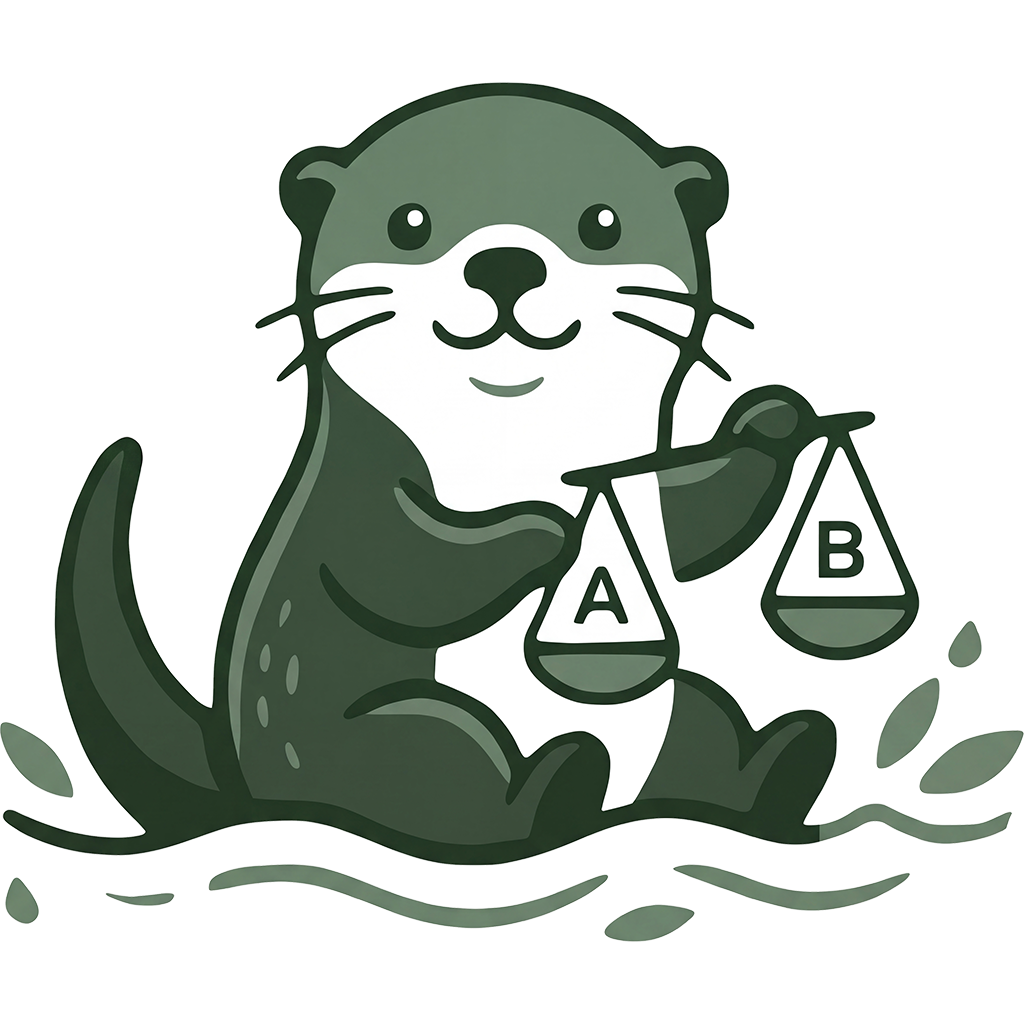 Otter A/B logo