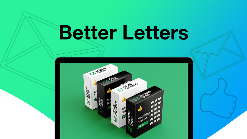 Better Letters - Plus exclusive