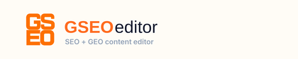GSEO Editor