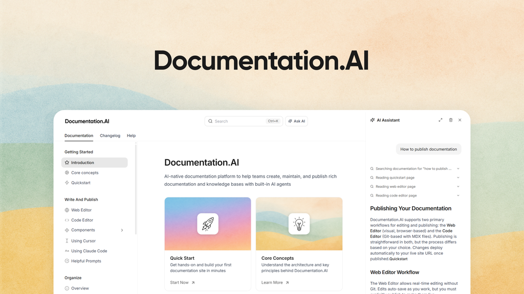 Documentation.AI - AI-ready docs and API references | AppSumo