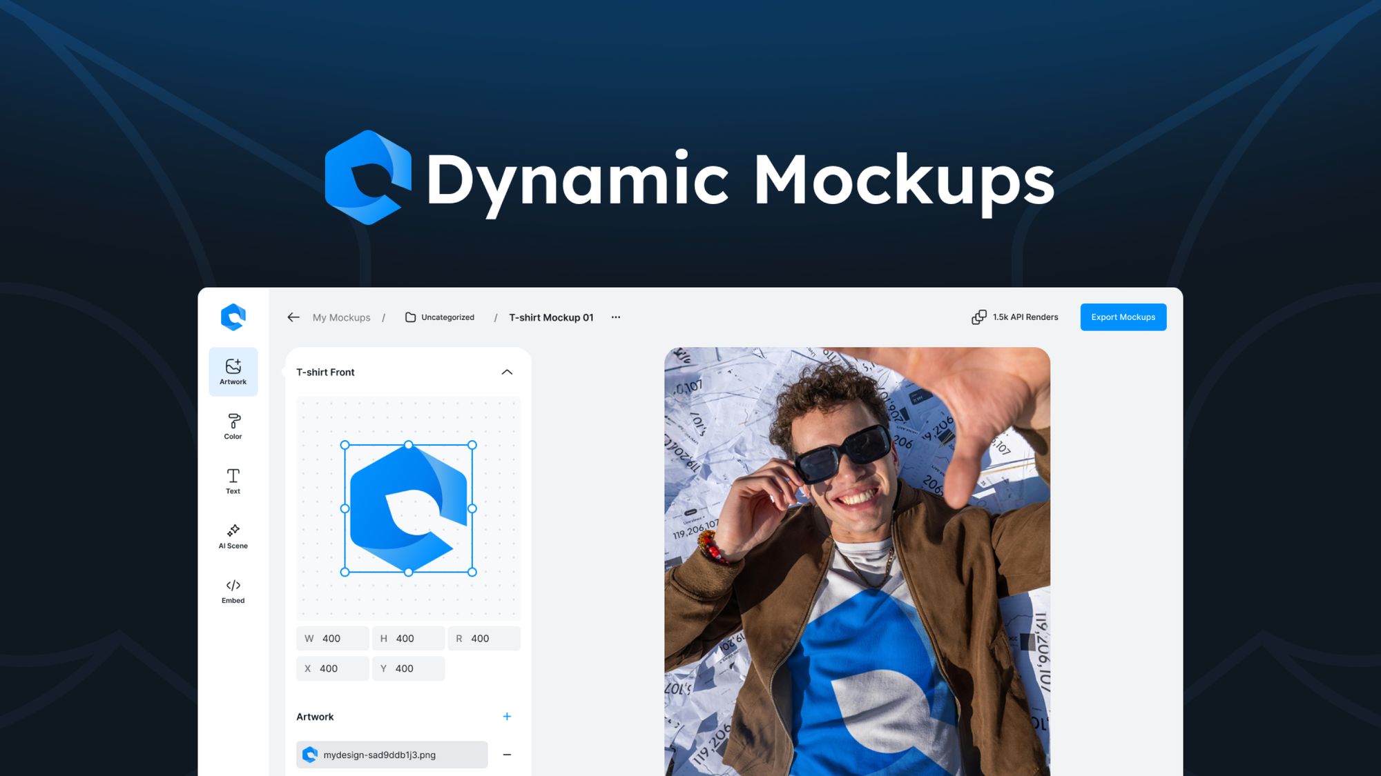 Dynamic Mockups logo
