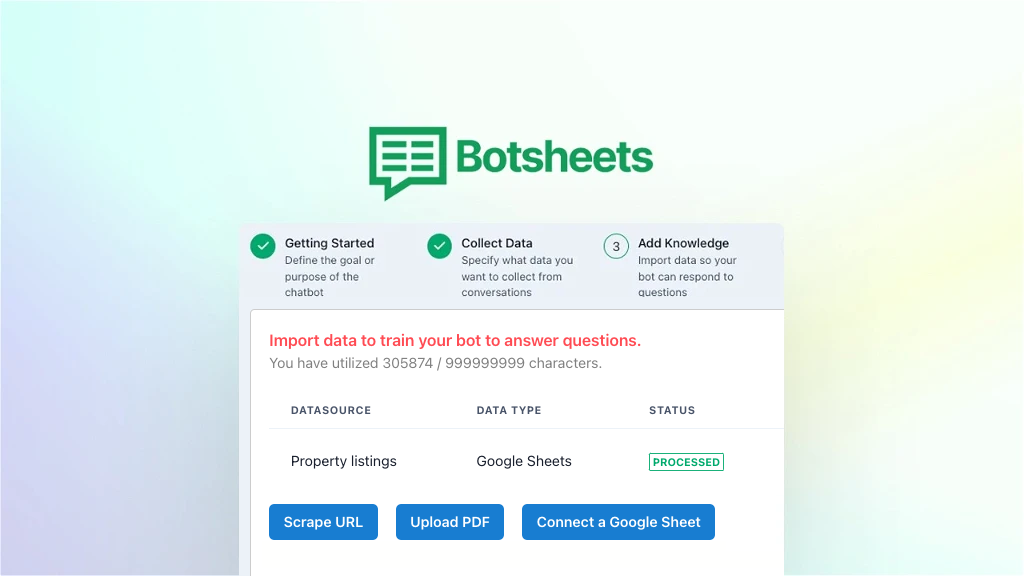 Botsheets logo