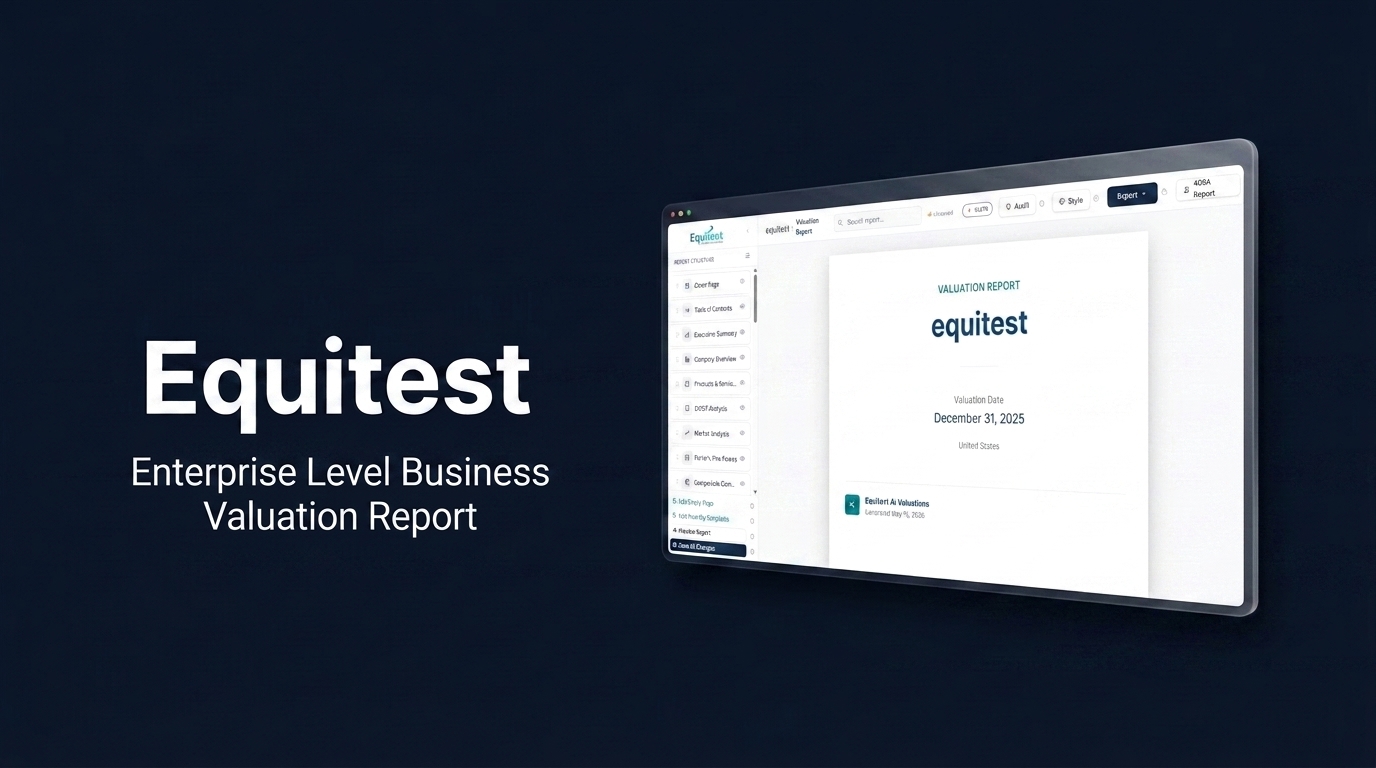 Equitest Elite - AI-Powered Business Valuation Platform