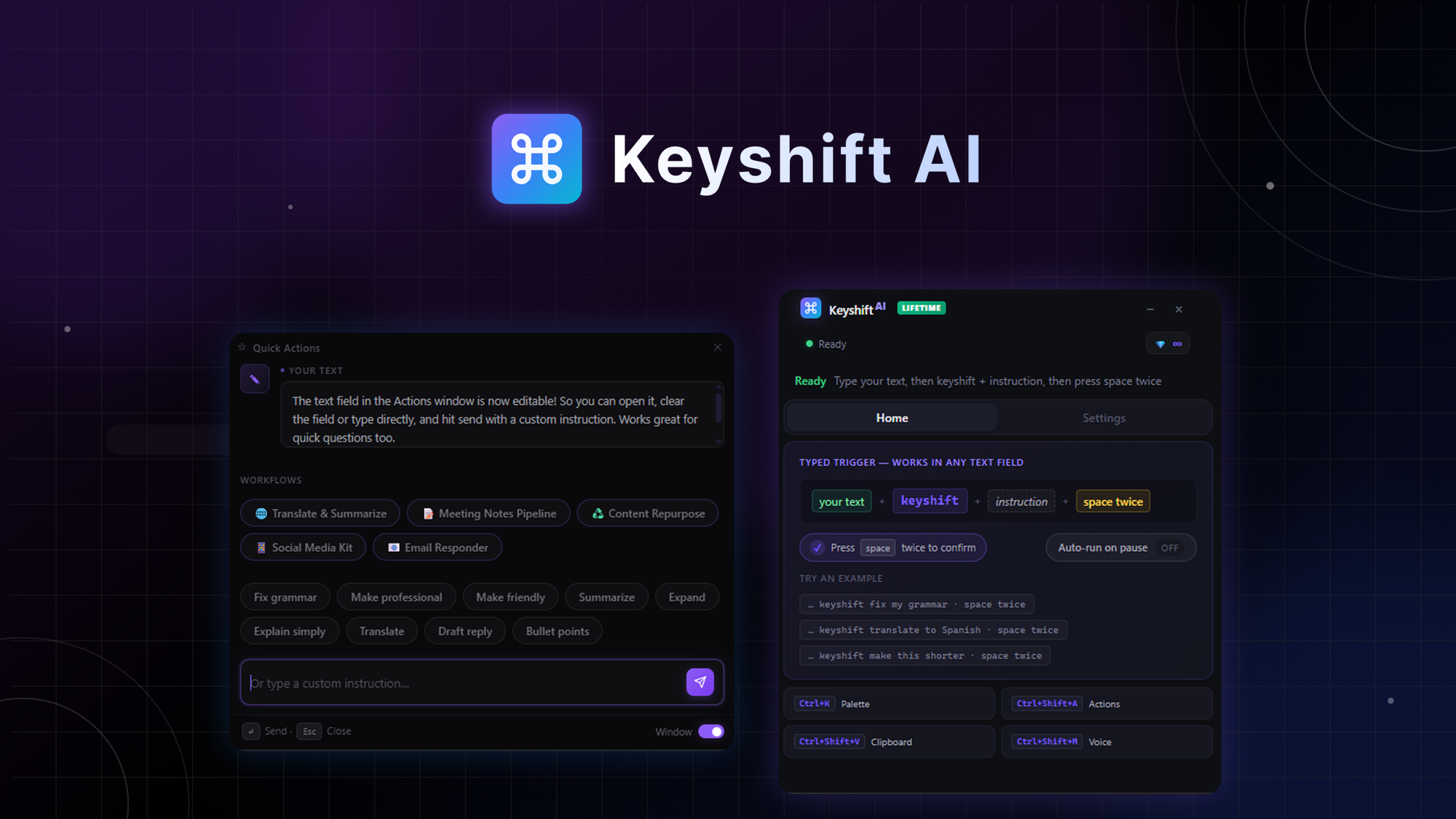 Keyshift AI preview