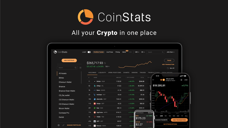 CoinStats - Crypto Portfolio Manager